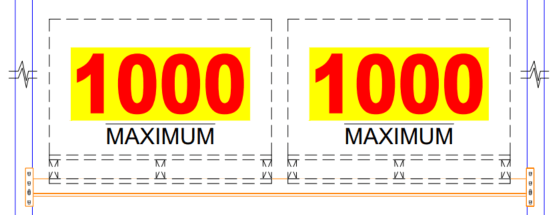 Maximum load per pallet